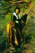 Sir John Everett Millais The Proscribed Royalist oil painting on canvas